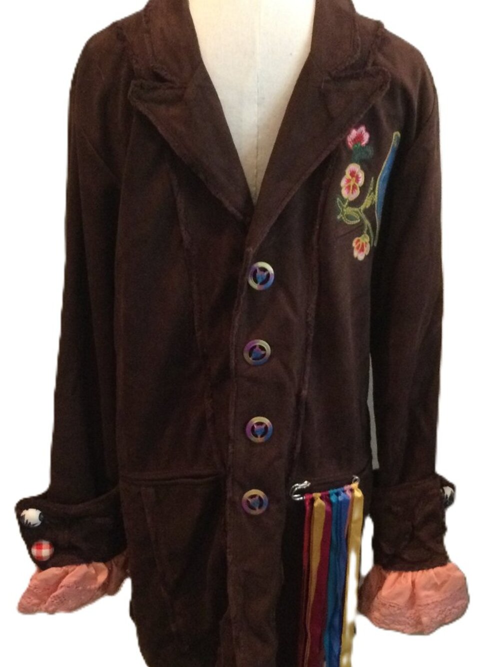 Disney‎ Alice Through the Looking Glass Mad Hatter Jacket